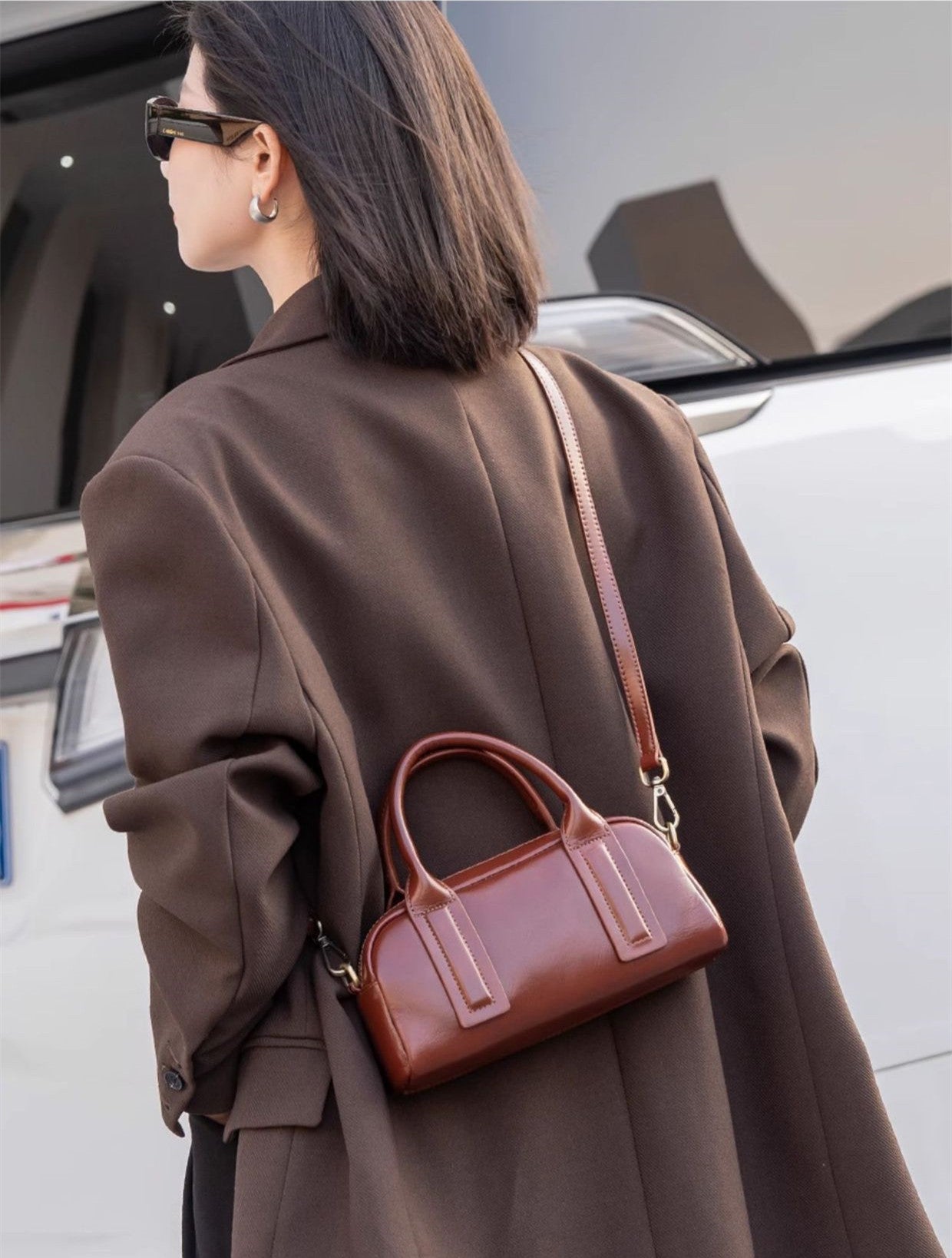 Mini Convertible Top Handle Crossbody Bag for Women - Stylish & Versatile Everyday Purse for Work, Travel & Shopping