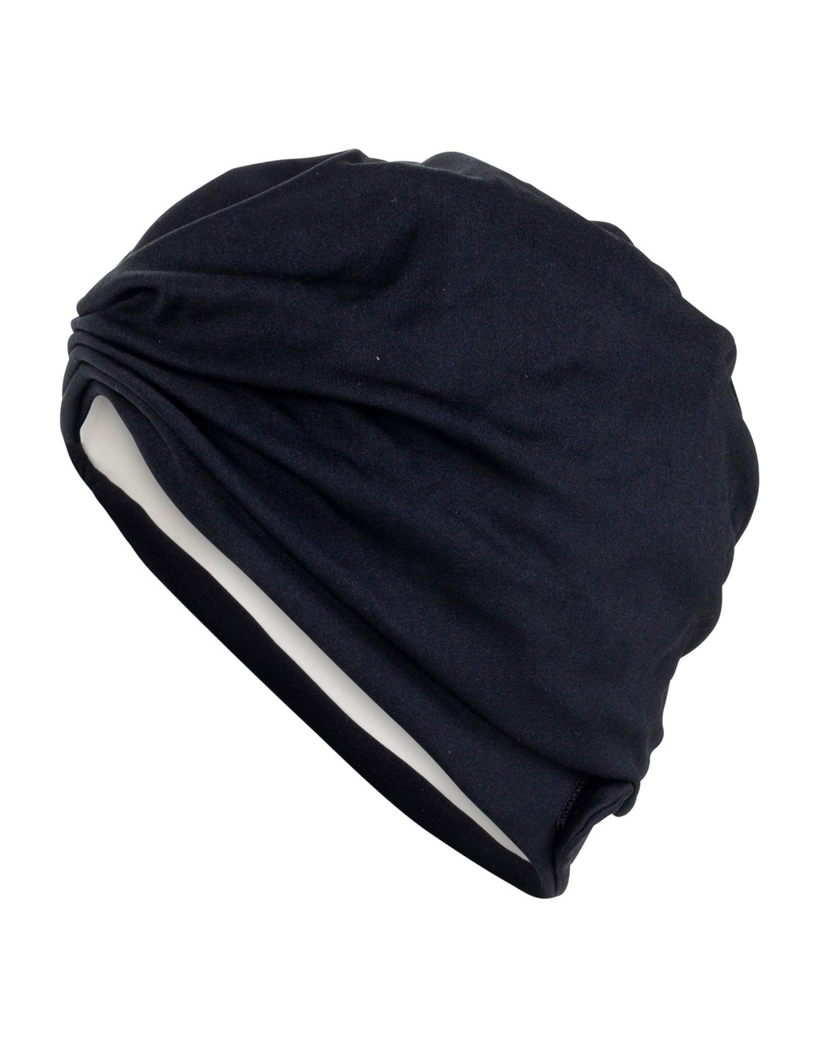 Premium Turban Fabric Swim Cap for Women - Comfortable, Waterproof, and Stylish Hair Protection for Swimming, Showering & Water Sports