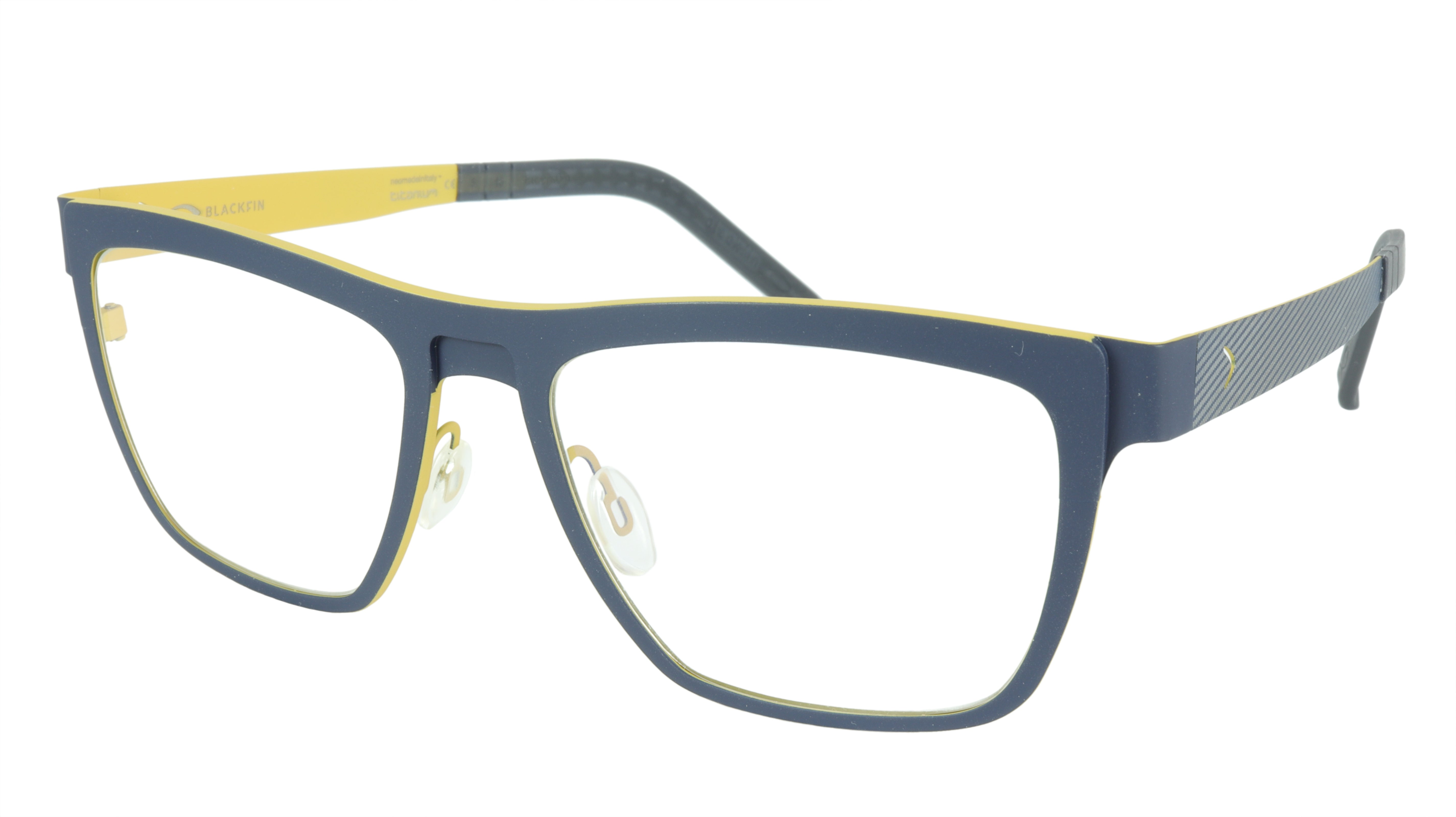 Blackfin Grays BF752 C588 Beta Titanium Bio-Compatible Eyeglasses - Lightweight & Durable Italian-Made Frames for Men & Women - Perfect for Reading, Driving & Everyday Wear