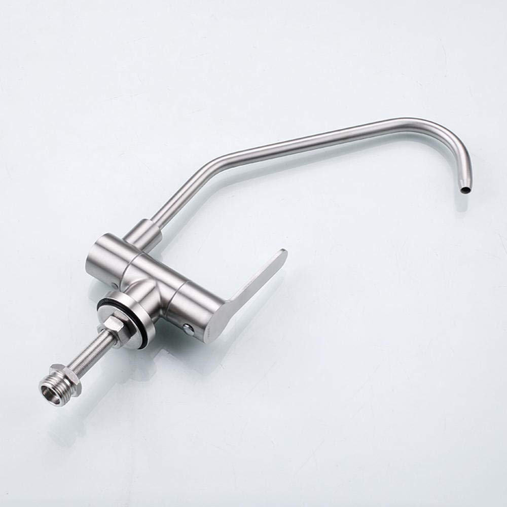 Stainless Steel Folding RO Faucet for Kitchen Sink - Pure Water Filter