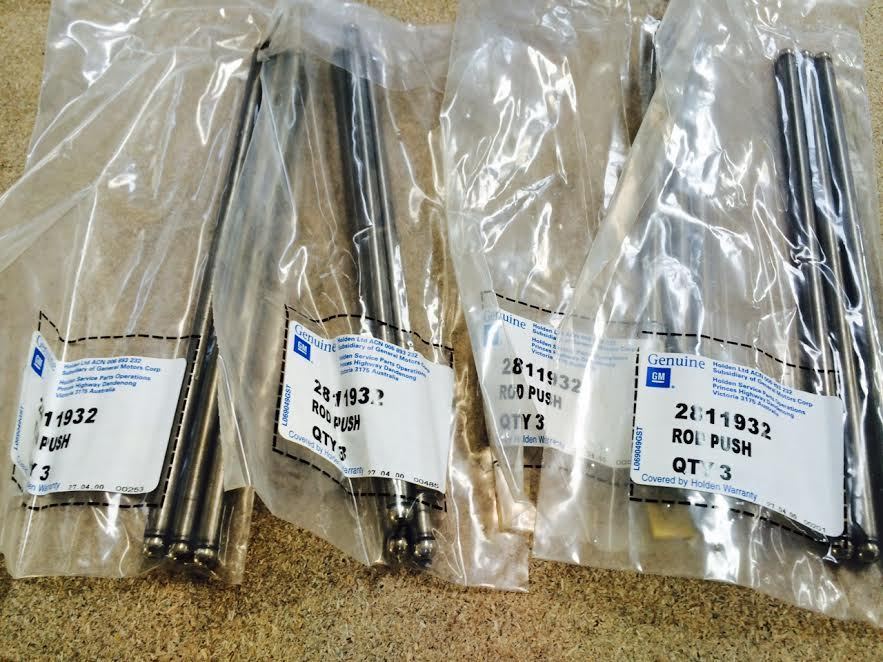 NOS GM HQ HJ HX HZ WB VB VC VH VK 6 Cylinder Push Rods - High Performance Engine Pushrods for Classic GM Cars - Perfect for Engine Rebuilds & Restoration Projects