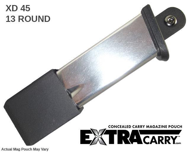 Springfield XD 45 ACP 13 Round Magazine Pouch - Tactical Gun Holster for Concealed Carry & Range Shooting Accessories