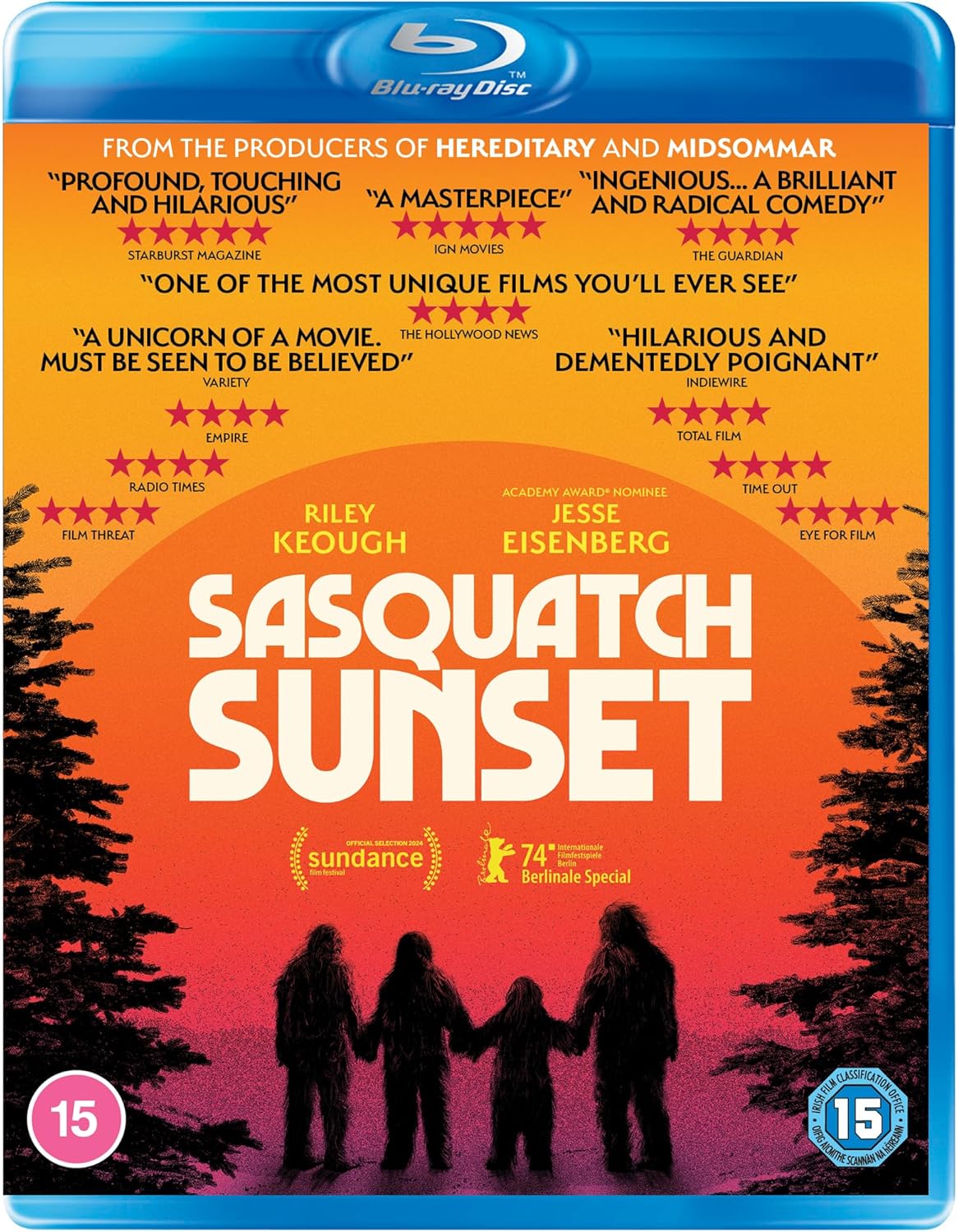 Sasquatch Sunset Blu-ray DVD | High-Definition Adventure Movie | Perfect for Movie Nights & Collector's Editions