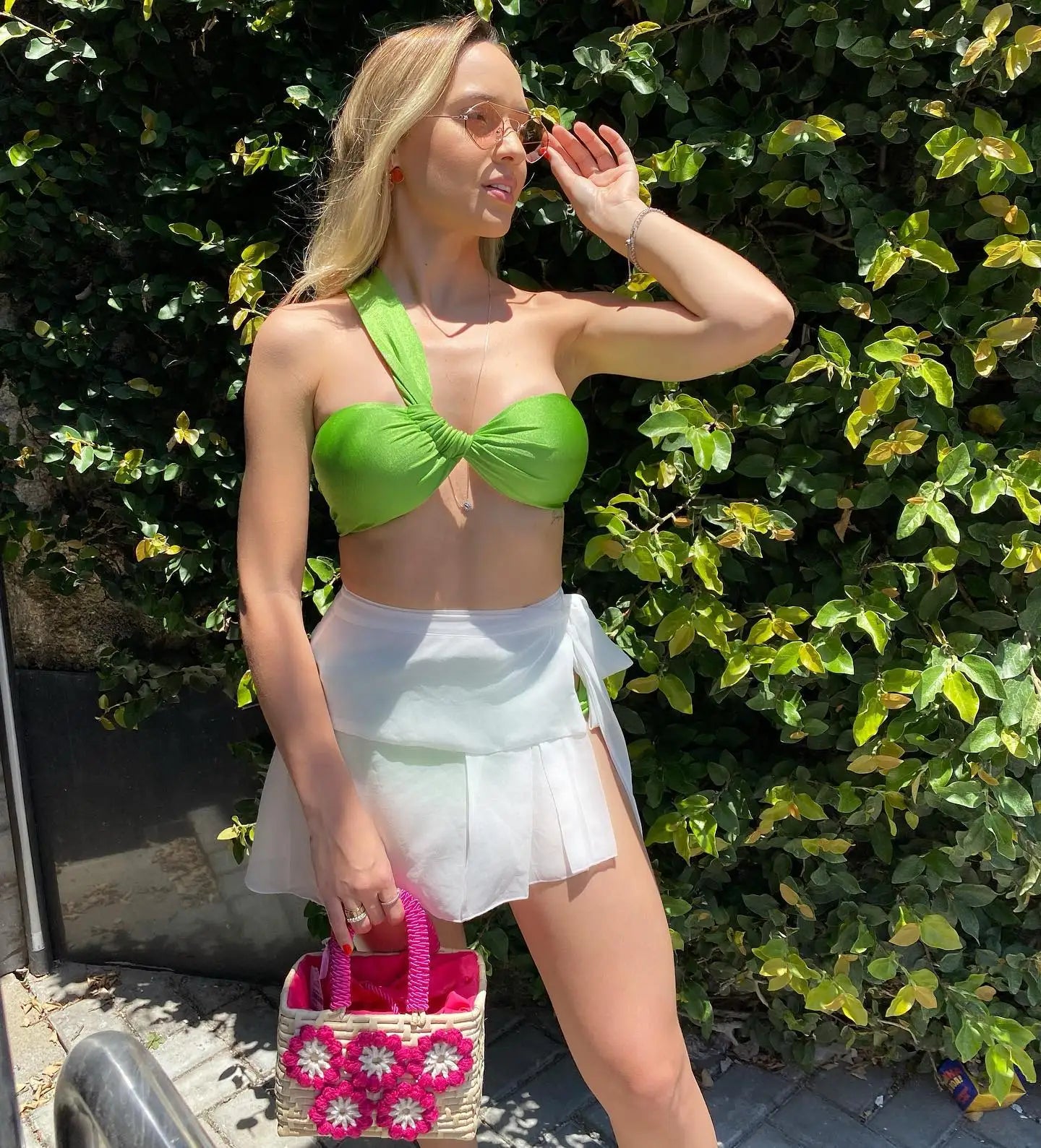 3 Piece Tassel Bikini Set for Women - Sexy Hollow Out Grid Beachwear, See Through Knit Skirt Suit | Perfect for Summer Vacations, Pool Parties & Street Fashion