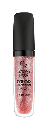 Golden Rose COLOR SENSATION Lip Gloss 5.6ml - Shade 105, Hydrating & Shiny Lip Gloss for Women, Perfect for Daily Wear & Special Occasions