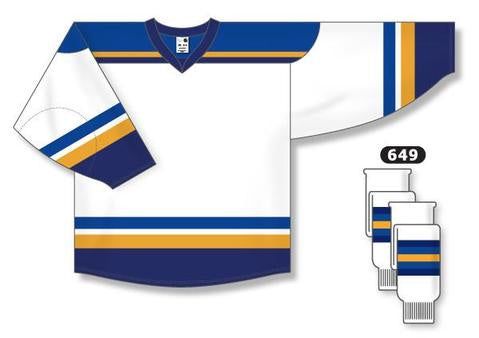 Official St. Louis Blues Custom Away Hockey Jersey - Authentic NHL Replica Jersey for Men & Women - Perfect for Games, Parties & Fan Events