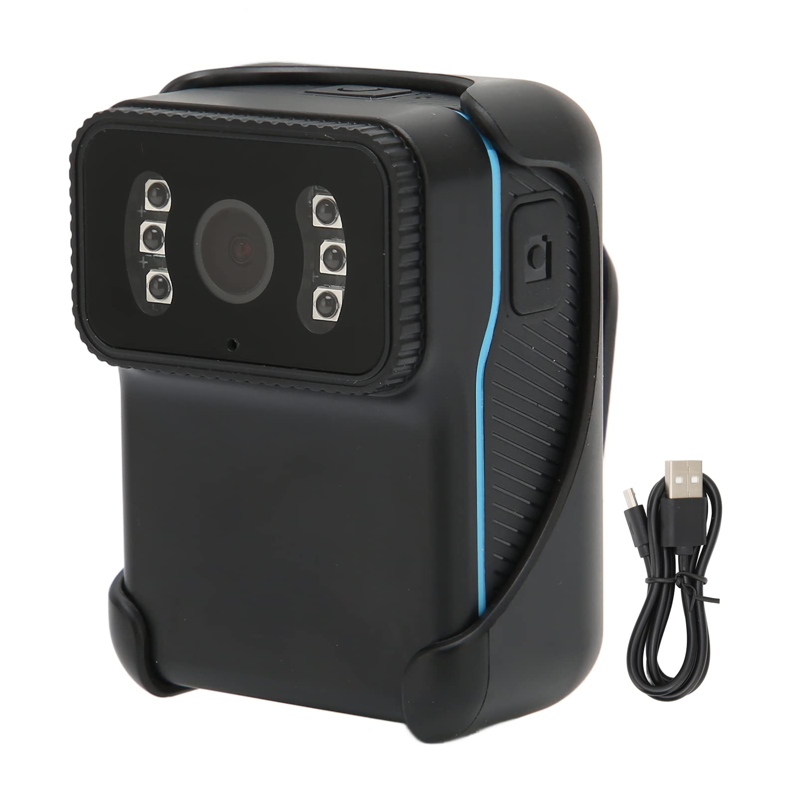 Mini Body Camera Video Recorder - HD 1080P Wearable Police Body Cam with Night Vision, WiFi Action Camera, Pocket Clip for Law Enforcement, Security Guards & Outdoor Activities | Perfect for Home Security, Evidence Recording & Night Patrols