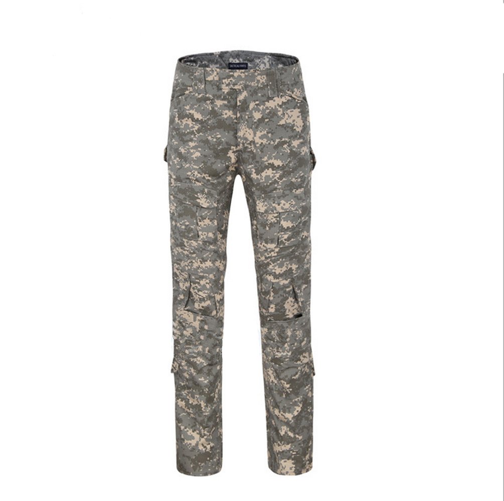 LiliChan Men's Tactical Shirts - Long Sleeve Military Combat Shirt with Zipper Pockets | Durable Outdoor Clothing for Hiking, Hunting & Airsoft | Moisture-Wicking Performance Wear