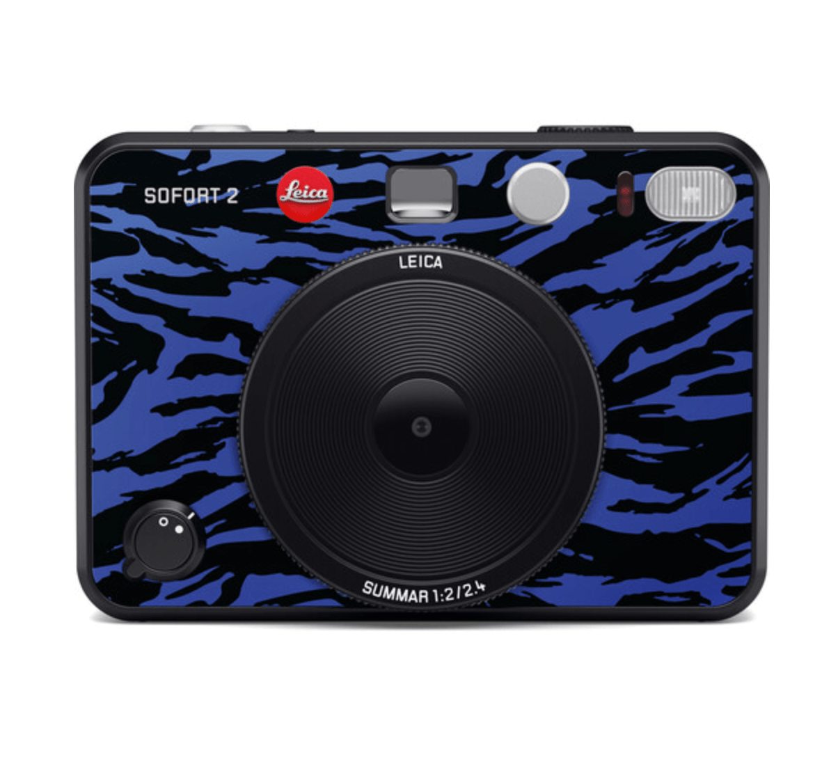 Leica SOFORT 2 Burton Edition Instant Camera (Jake Blue) - Vintage Style Polaroid Camera for Travel, Parties & Instant Photo Memories