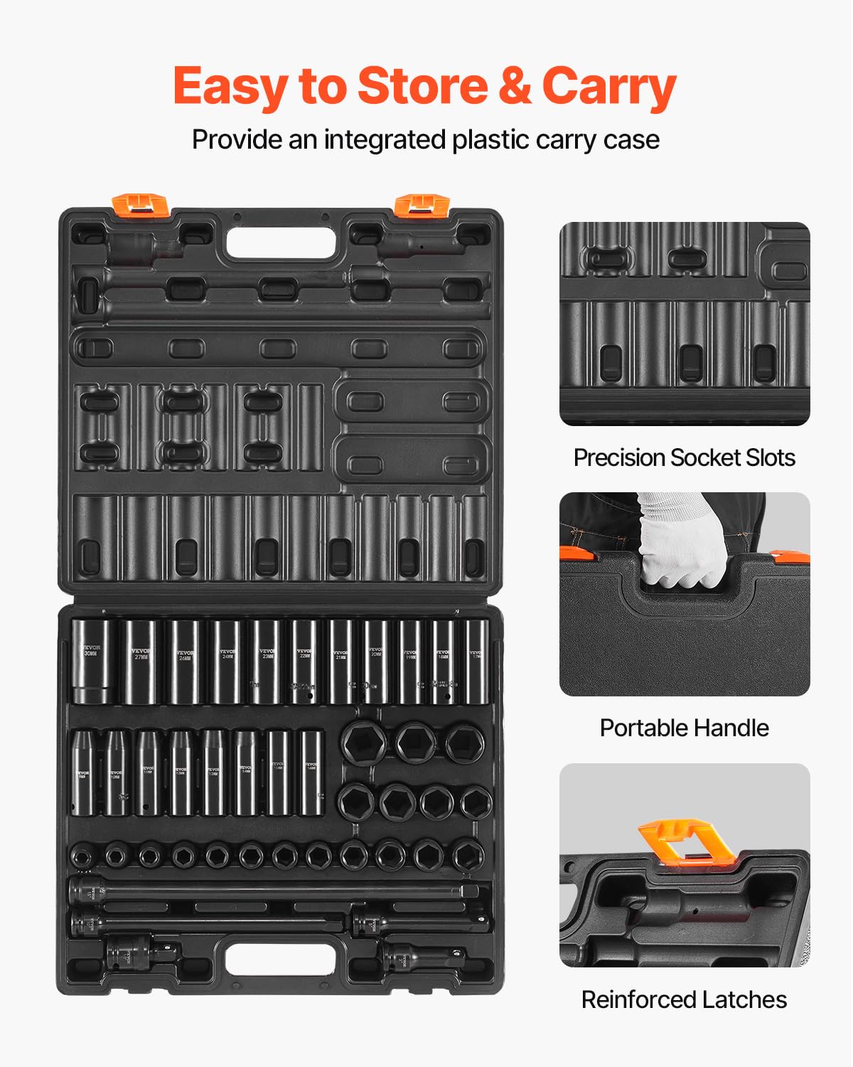 VEVOR 43-Piece 1/2