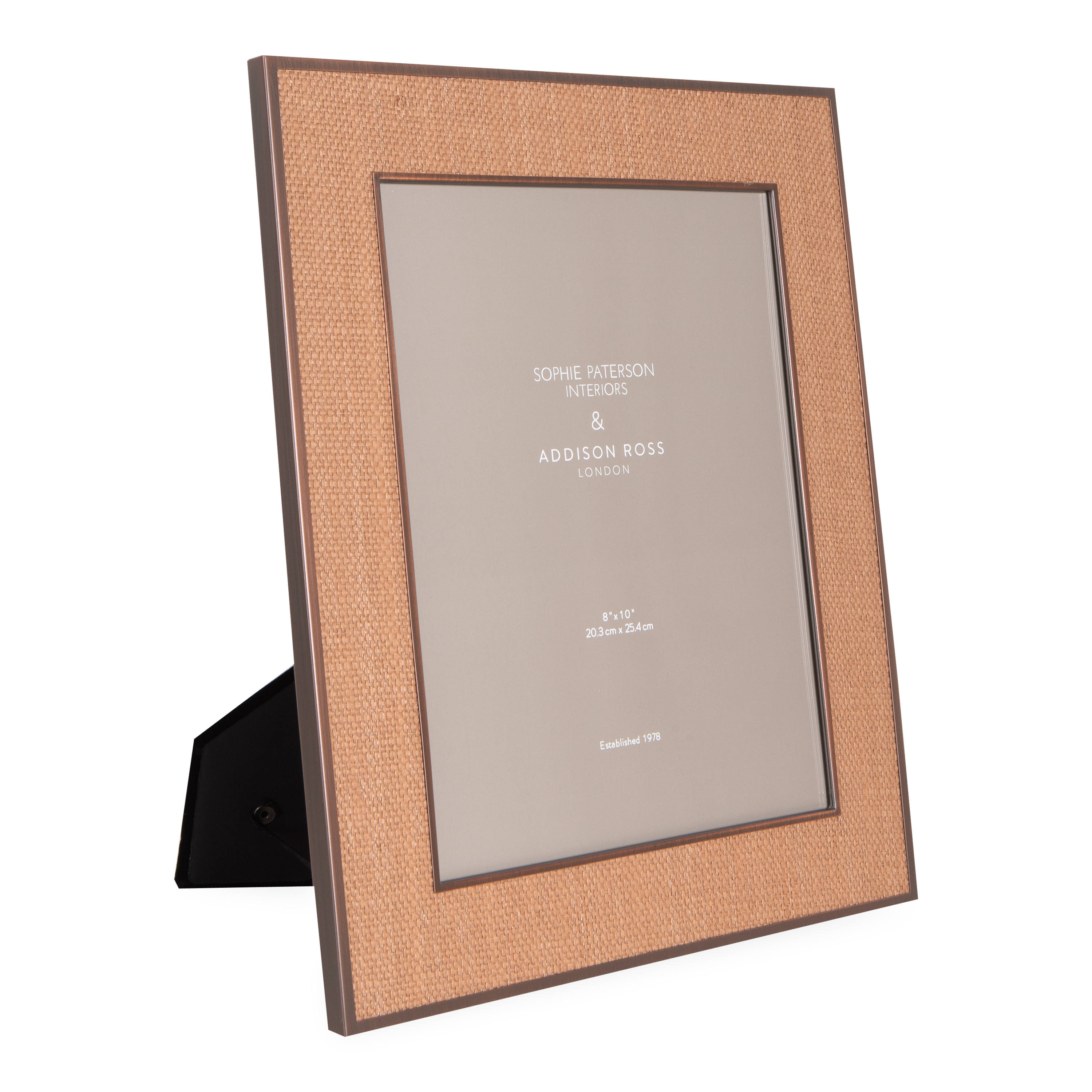 Natural Rattan Frame with Almond Finish - Stylish Home Decor for Living Room, Bedroom, or Patio