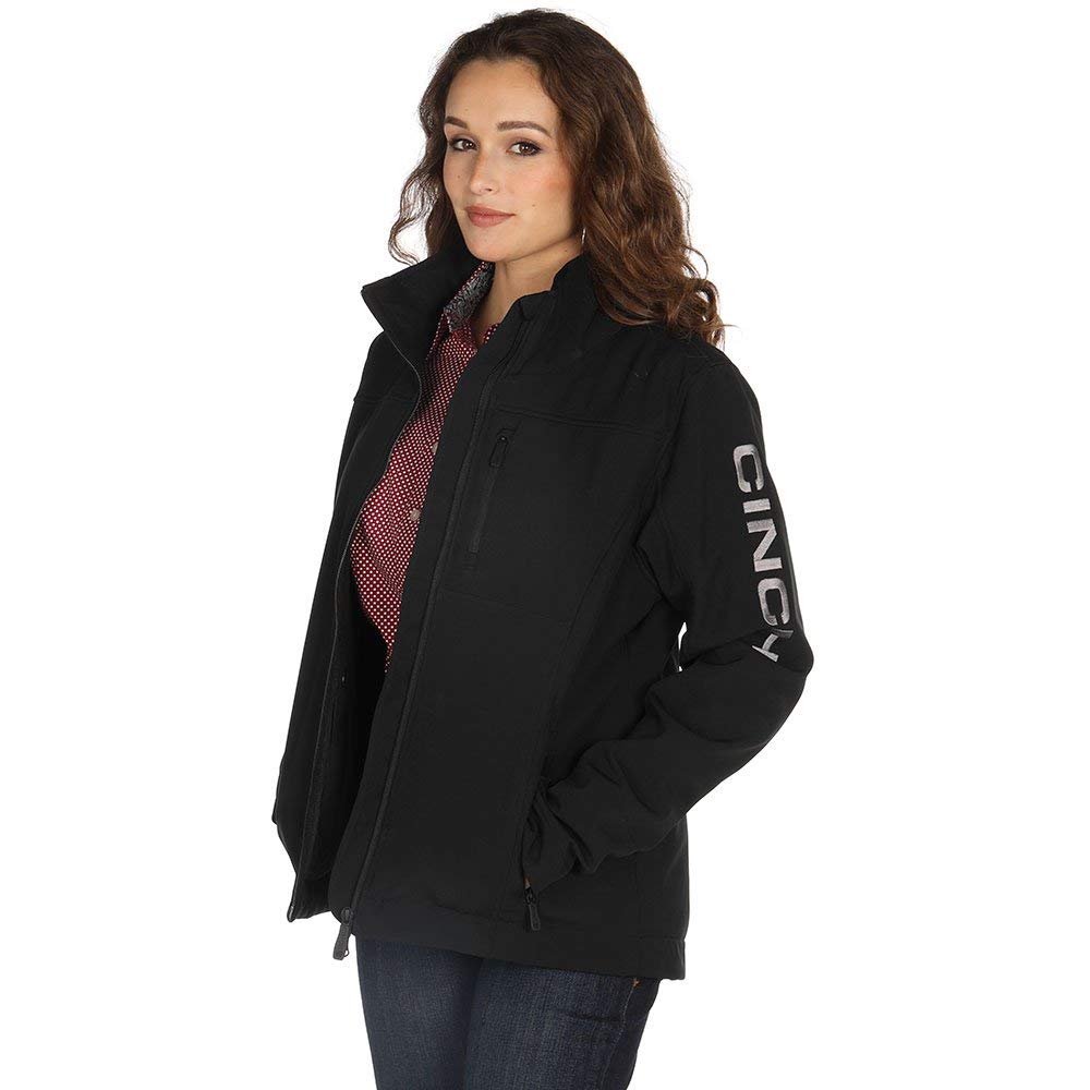 Cinch Women's Camouflage Softshell Jacket - Water Repellent, Concealed Carry, Outdoor Hunting & Hiking Gear for Cold Weather Adventures