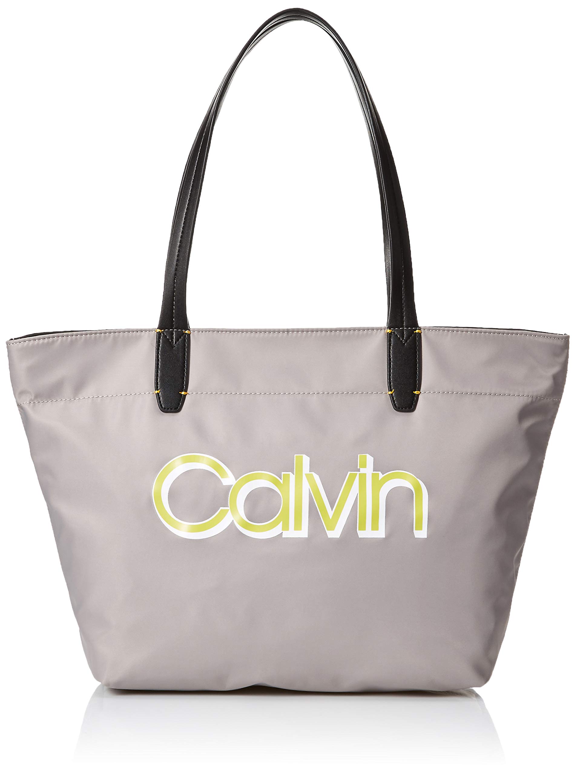 Calvin Klein Celia Nylon Small Tote Bag for Women - Lightweight & Durable Organizer Purse for Work, Travel & Everyday Use