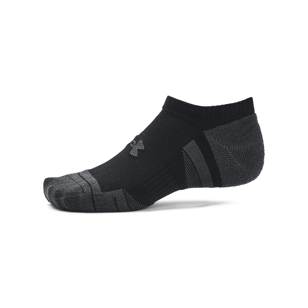 Men's & Women's Under Armour Performance Tech No Show Socks 3-Pack - Breathable Athletic Socks for Running, Gym & Everyday Wear