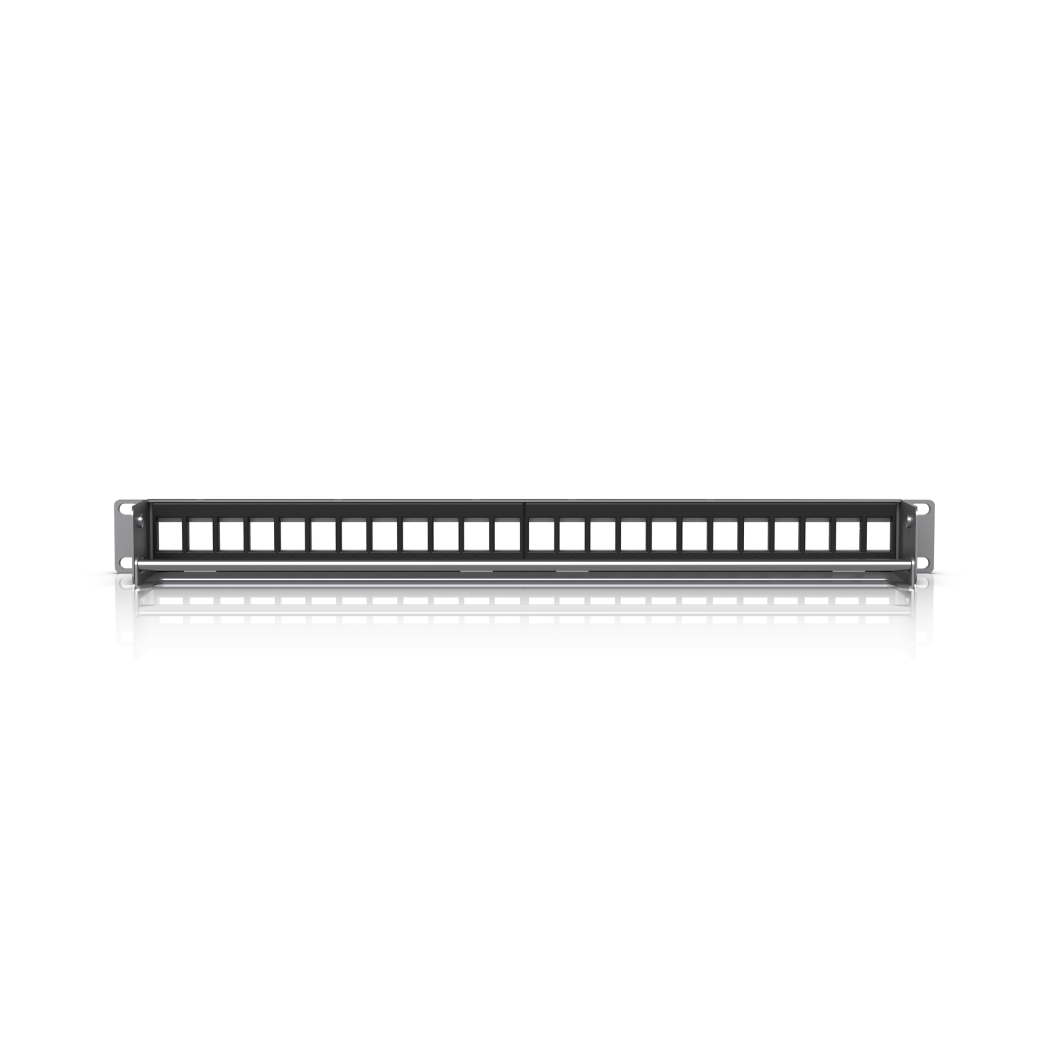 Ubiquiti UACC 24 Port Blank Keystone Patch Panel for Network Rack - Professional Cable Management Solution for Home & Office Server Rooms