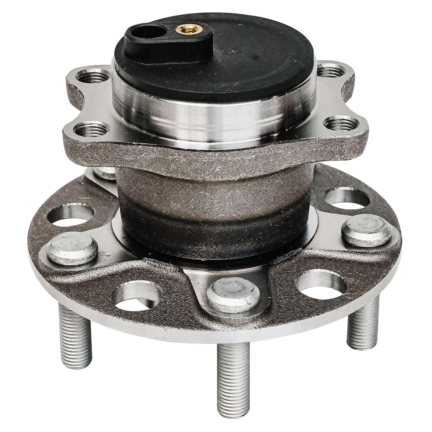 Detroit Axle - 4pc Wheel Bearing & Hub Assembly Kit - Compatible with 2007-2012 Dodge Caliber, 2007-2017 Jeep Compass & Patriot - Front & Rear Wheel Bearing Replacement - Perfect for Off-Roading, Daily Commuting & Vehicle Maintenance