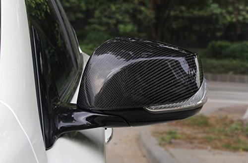 Eppar® Carbon Fiber Mirror Cover for Infiniti Q30 2015-2017 | Side Mirror Replacement | Lightweight & Durable Exterior Upgrade | Perfect for Car Enthusiasts & Custom Builds