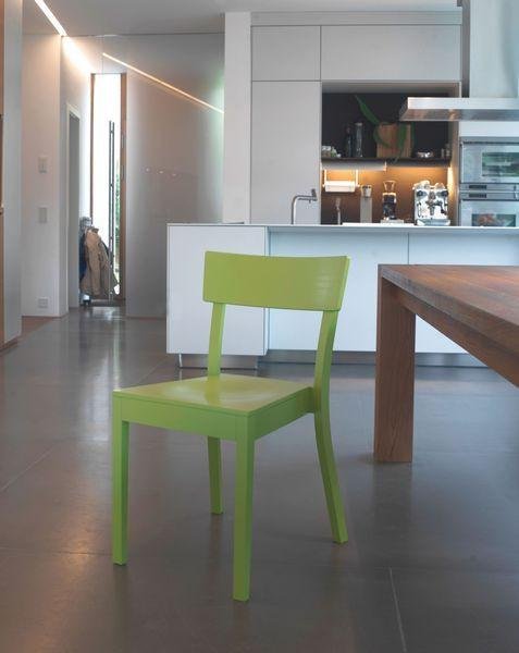 Bergamo Bentwood Chair with Veneer Seat by Ton - Stylish & Comfortable Dining Room Chair for Home, Restaurant, and Office Use