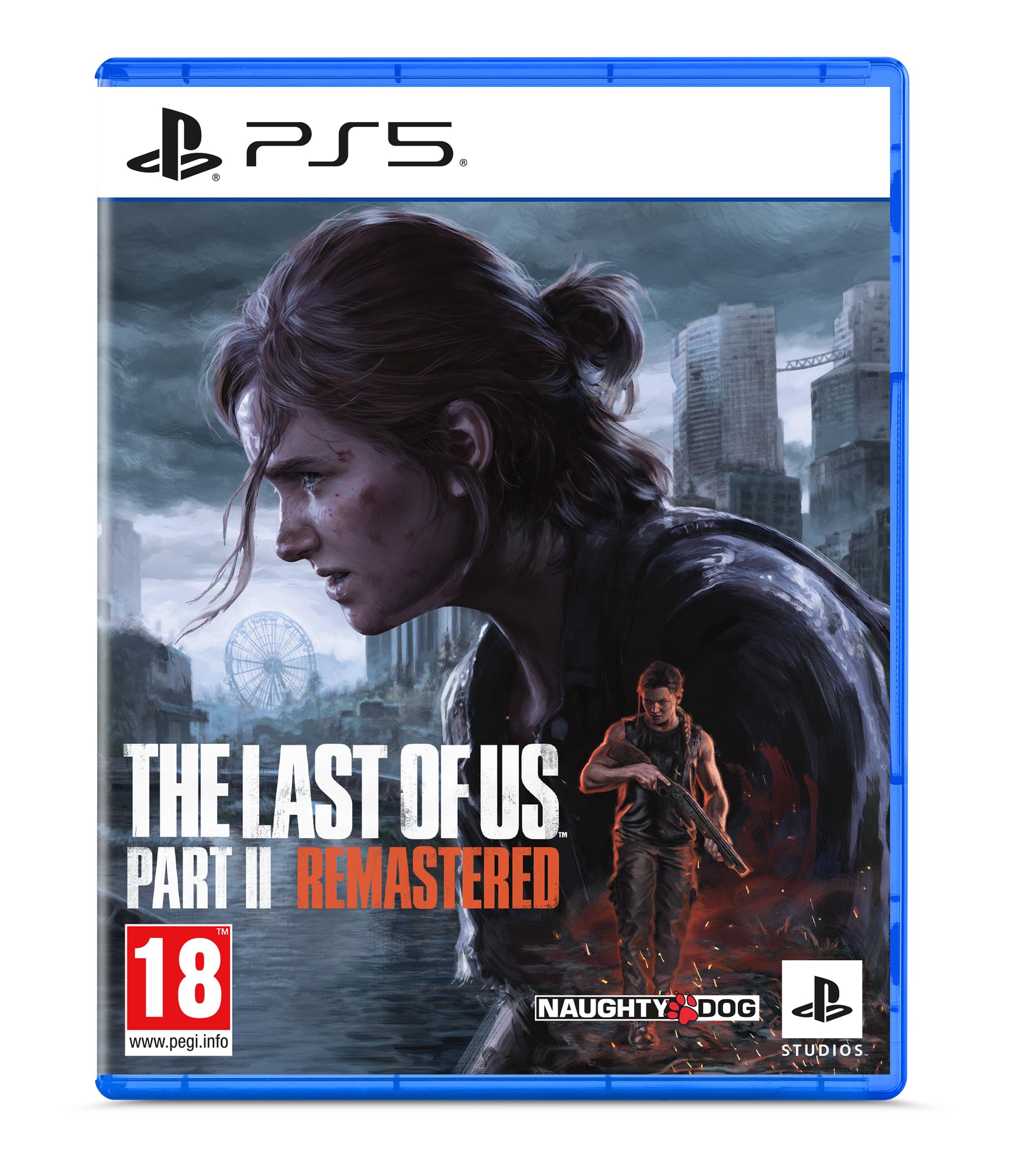 The Last of Us Part II Remastered for PS5 | Enhanced Edition with 4K HDR & 60FPS | Post-Apocalyptic Action-Adventure Game | Perfect for Fans of Story-Driven Zombie Survival Games