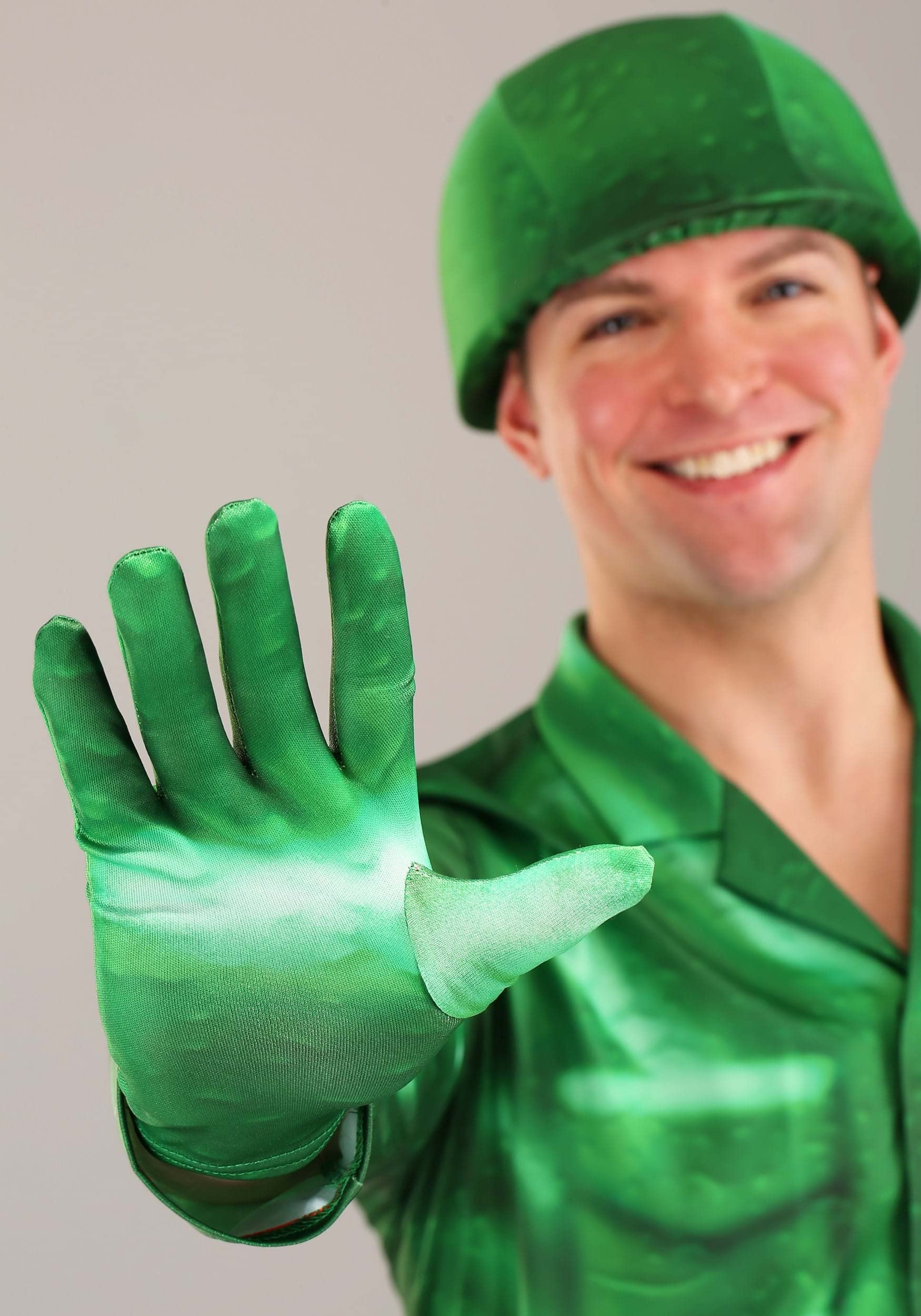Best Plastic Army Man Costume for Adults - Military Halloween Cosplay, Party Outfit, LARP Costume - Perfect for Halloween, Cosplay Events & Themed Parties