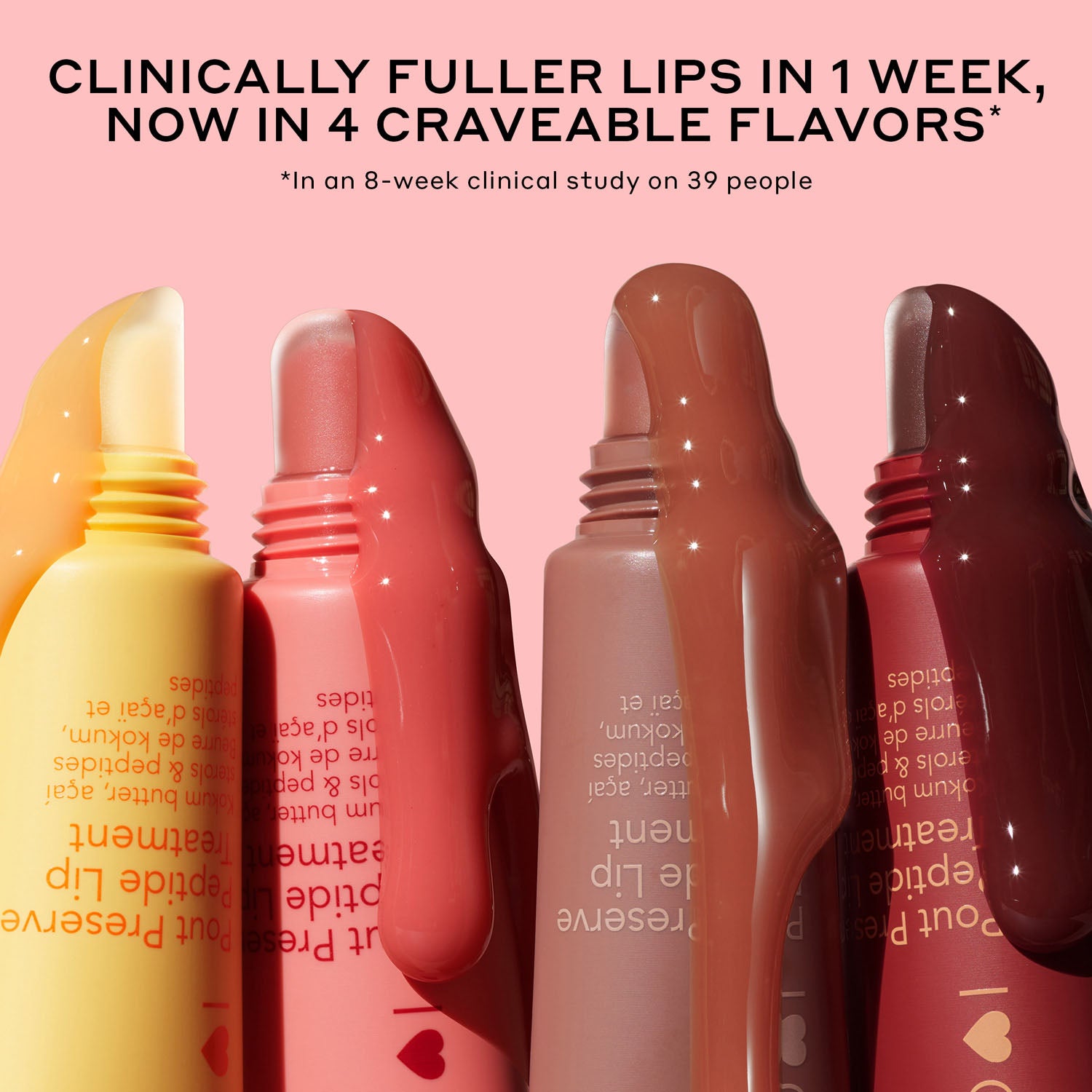 Pout Preserve Peptide Lip Treatment - Hydrating Lip Balm for Dry Lips, Anti-Aging & Plumping Lip Care - Perfect for Daily Use, Night Repair & Makeup Prep