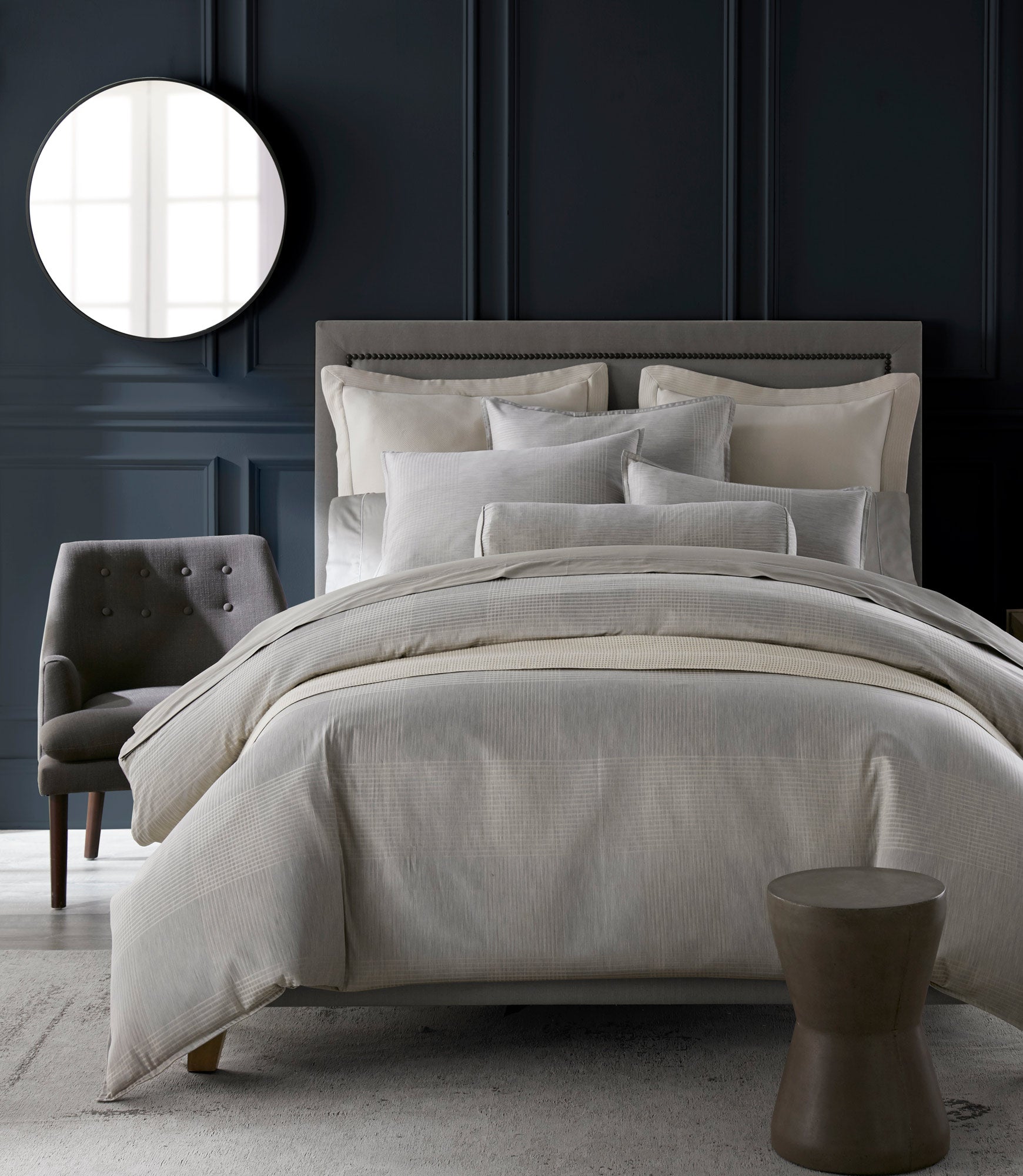 Matteo Plaid Duvet Cover Set - Soft & Breathable Cotton Bedding - Perfect for Cozy Bedrooms, Guest Rooms & Dorm Decor