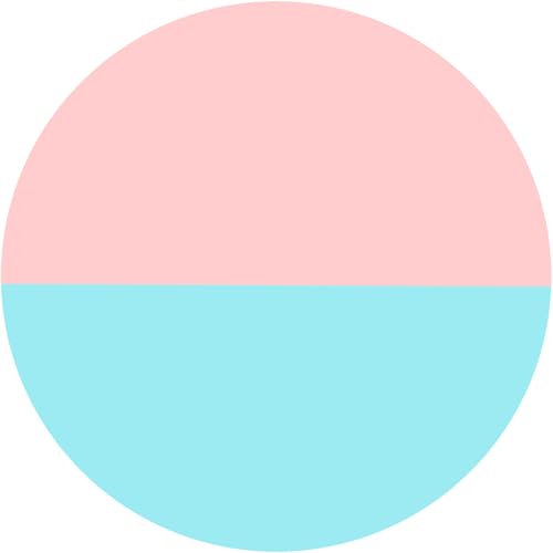 Blue and Pink
