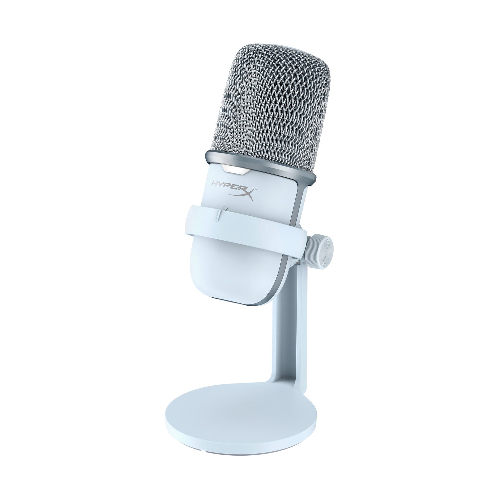 HyperX SoloCast USB Condenser Microphone for Streaming, Gaming & Podcasting - Plug & Play PC Mic with Noise Cancellation for Clear Voice Capture