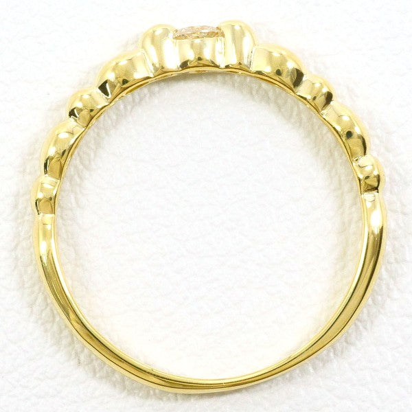 18K Yellow Gold Diamond Ring for Women - Elegant Wedding, Engagement, Anniversary Jewelry Gift