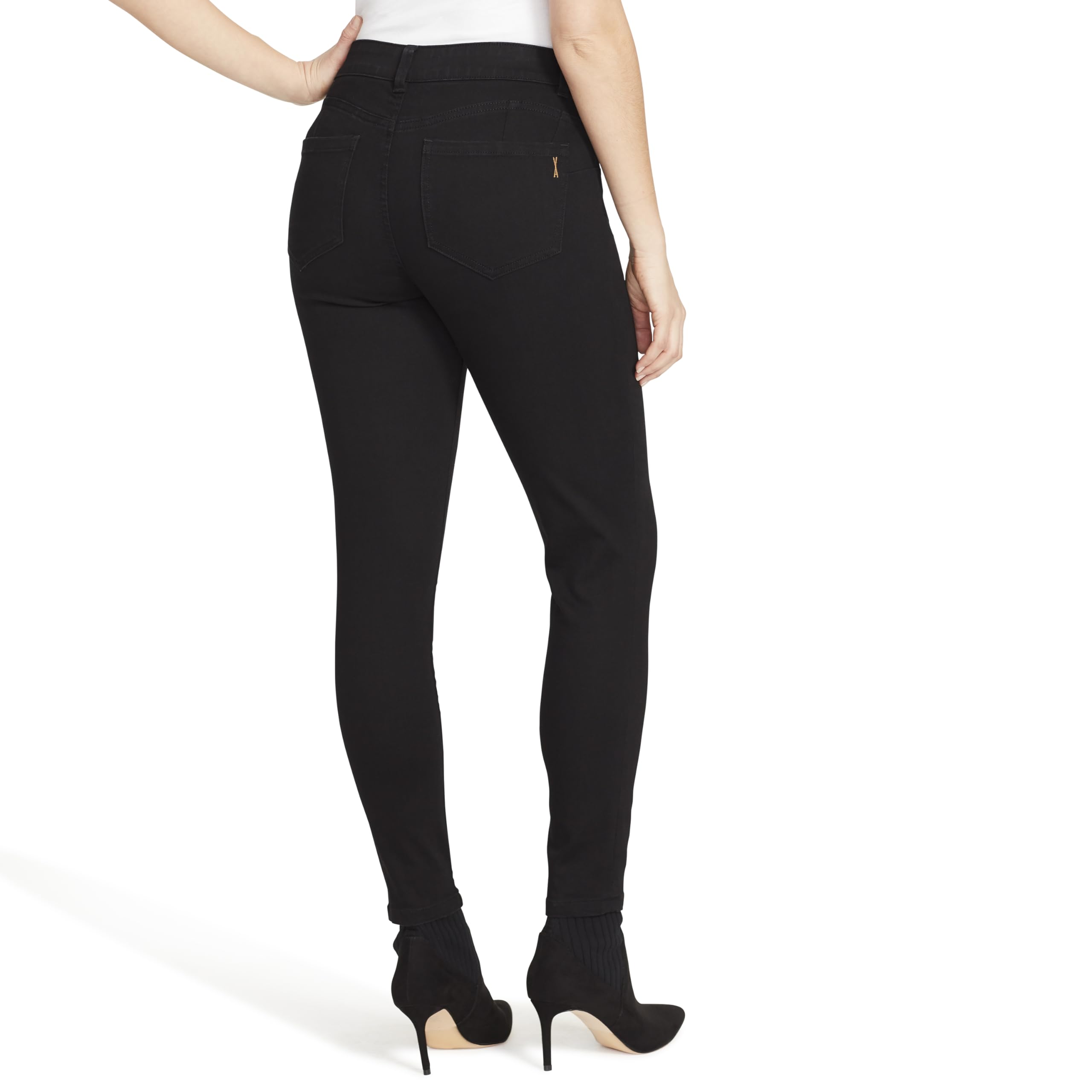 Vintage American Blues Women's High-Waisted Skinny Jeans - Stretchy Denim Pants for Slimming & Shaping | Perfect for Casual Wear, Night Out, and Office Outfits