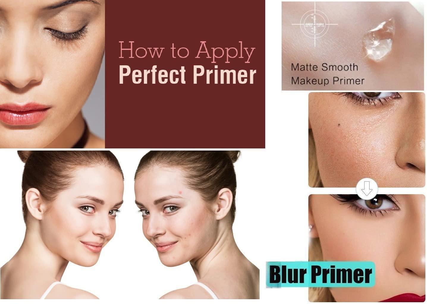 Waterproof Long-Lasting Illuminating Makeup Primer - Brightening & Hydrating Face Base for Flawless Glow | Perfect for Daily Wear, Party & Photography