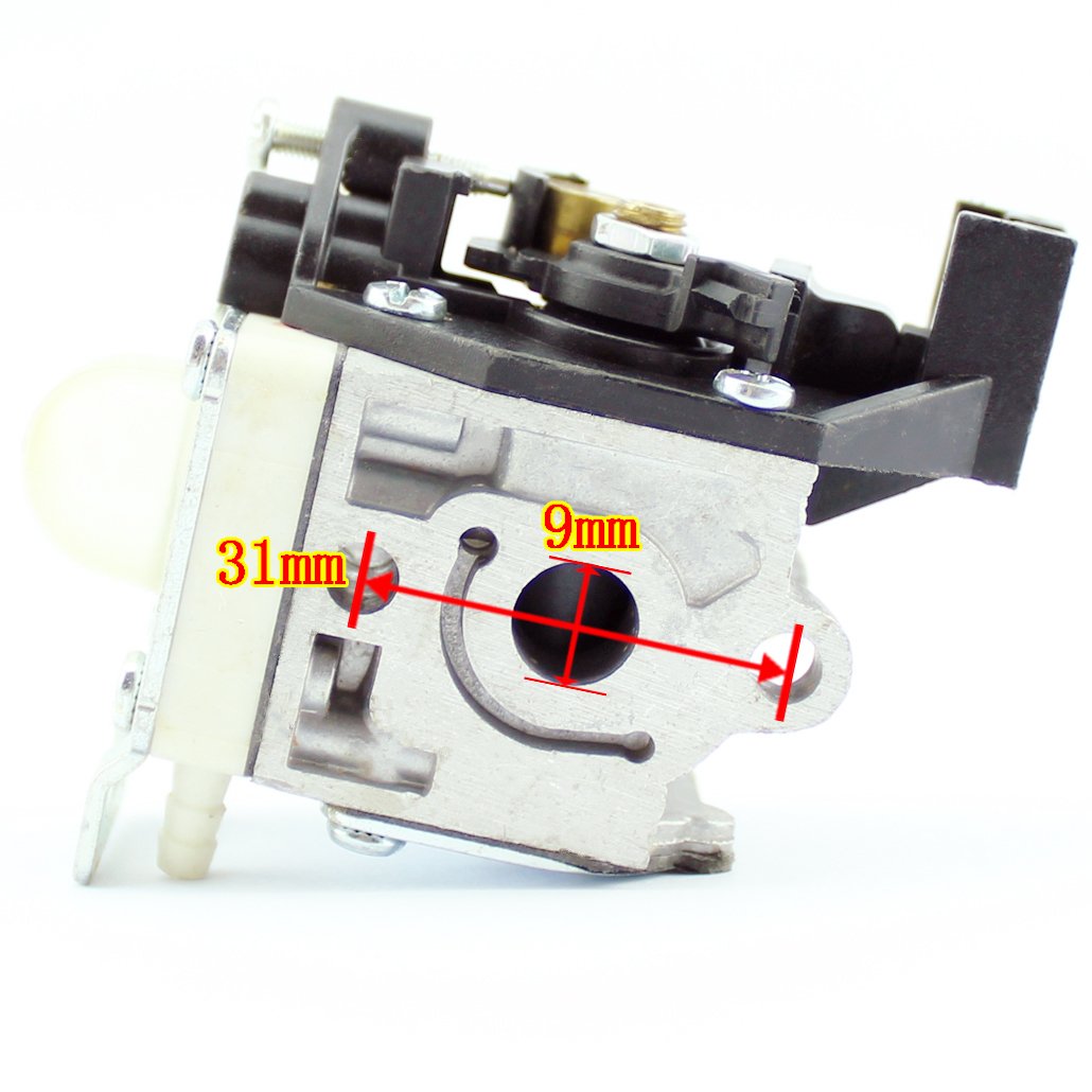 Yingshop Carburetor with Gasket & Primer Bulb - Compatible with Zama RB-K93, Echo GT-225, PAS-225, PE-225, PPF-225, SHC-225, SRM-225 - Replacement Part A021001690, A021001691, A021001692 - Perfect for Power Edgers, Pruners, Hedge Trimmers & String Trimmers