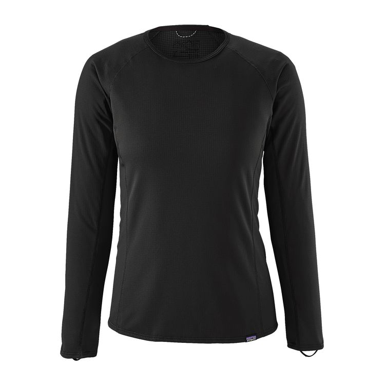 Women's Capilene Midweight Crew - Thermal Base Layer for Hiking, Skiing & Outdoor Activities - Moisture-Wicking & Breathable Long Sleeve Shirt