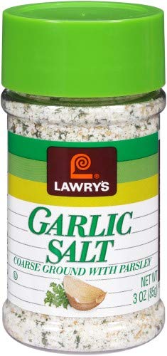 Lawry's Coarse Ground Garlic Salt with Parsley | 36-Pack Bulk Seasoning | Perfect for Grilling, Roasting & Everyday Cooking