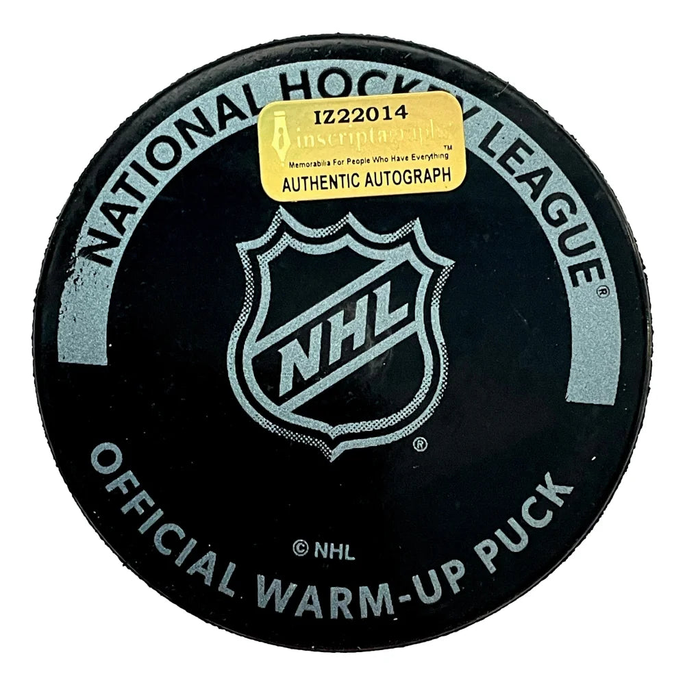 Jonathan Quick Signed Vegas Golden Knights Game Used Debut Puck - 3/5/23 Game Date - COA & IGM Certified Autograph - Collectible Hockey Memorabilia - Perfect for Sports Fans, Collectors, and Home Decor