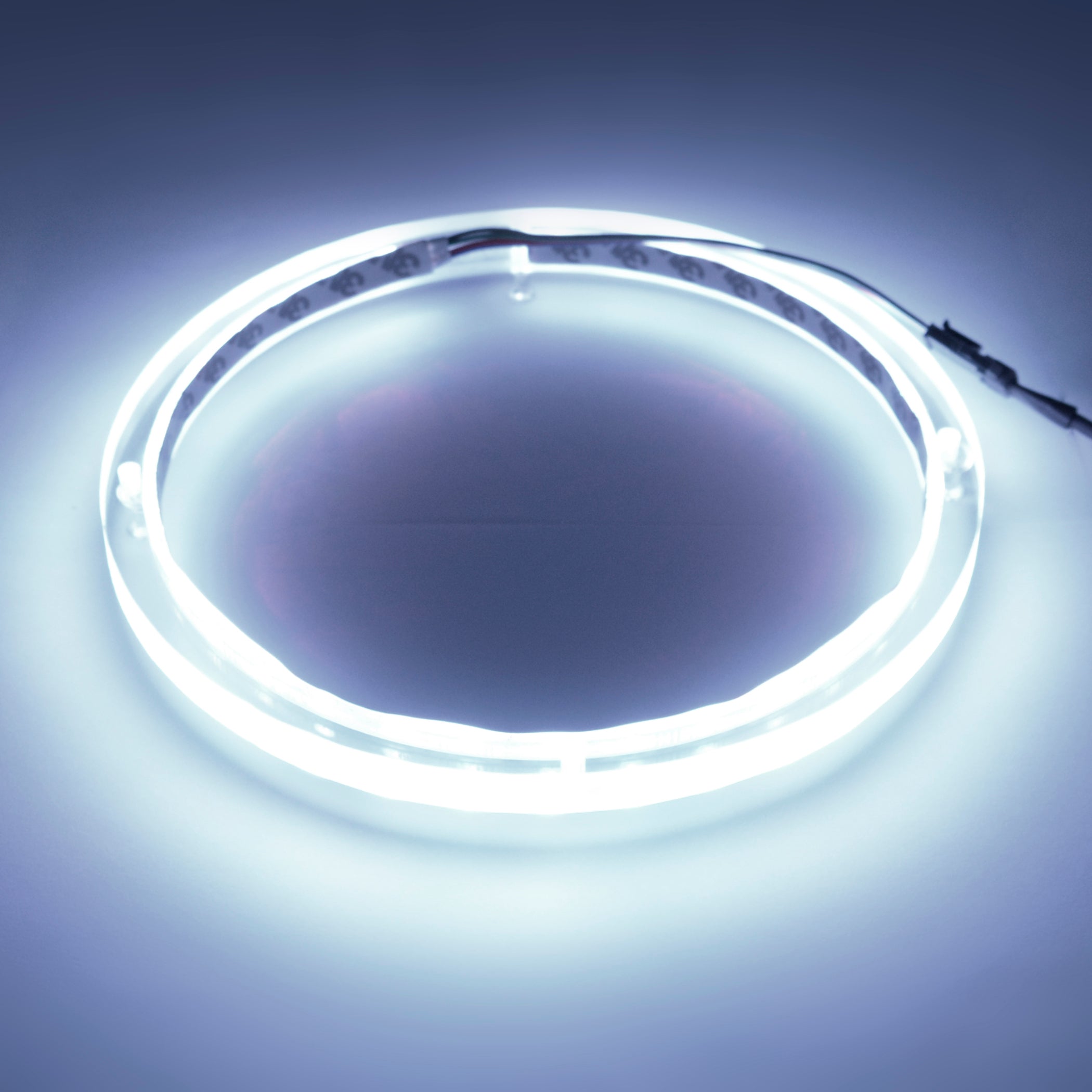 10 Pack RGB LED Speaker Rings - Colorful Lighting for DJ, Gaming & Home Audio (NL RIAPMP 10RGB) - Perfect for Parties, Concerts & PC Setups