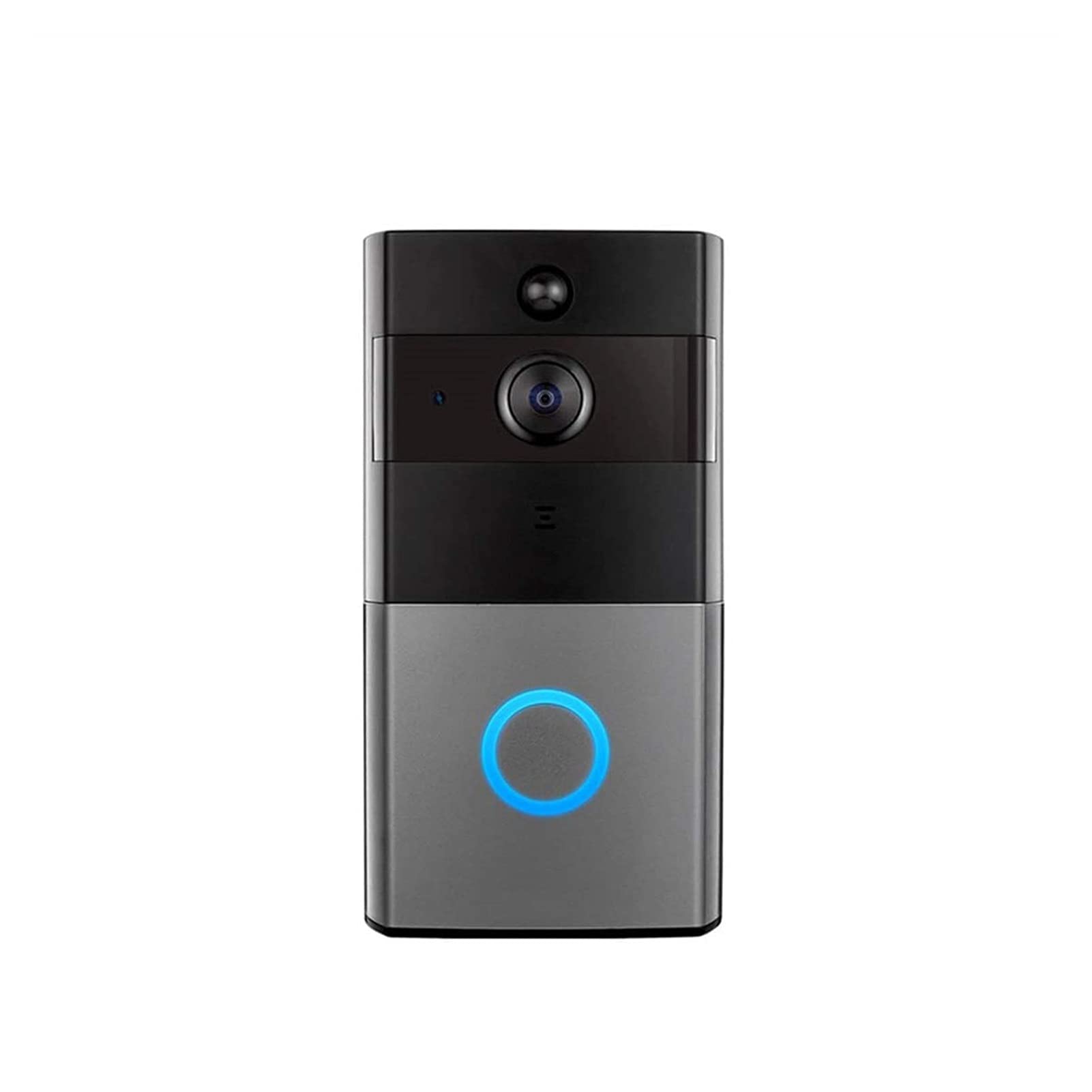 Zinhsq Wireless Video Doorbell Camera - 166° HD Security Smart WiFi Doorbell with Indoor Chime, 2 Rechargeable Batteries, Motion Detection, Real-Time Video, Two-Way Talk & Night Vision - Perfect for Home Security & Smart Door Monitoring