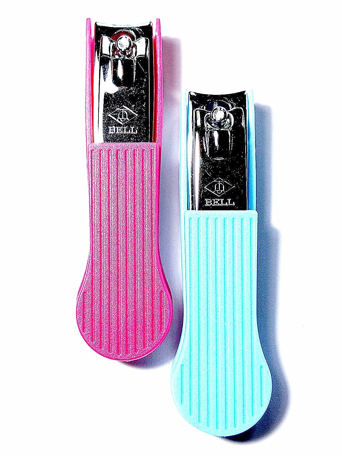 Premium MAPLE Original Bell Nail Clipper Set (2-Pack) - Korean Made Stainless Steel Nail Trimmers for Home & Travel Use