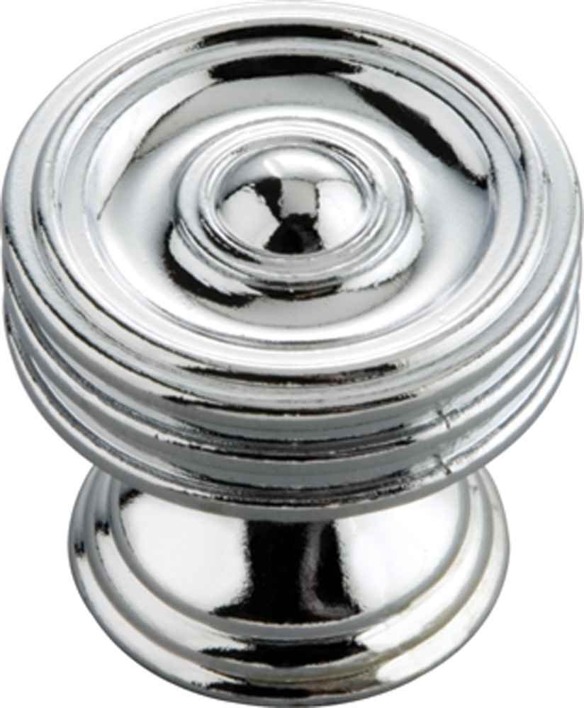 10-Pack Chrome Concord Cabinet Knobs - Elegant Hardware for Kitchen, Bathroom & Furniture Upgrades