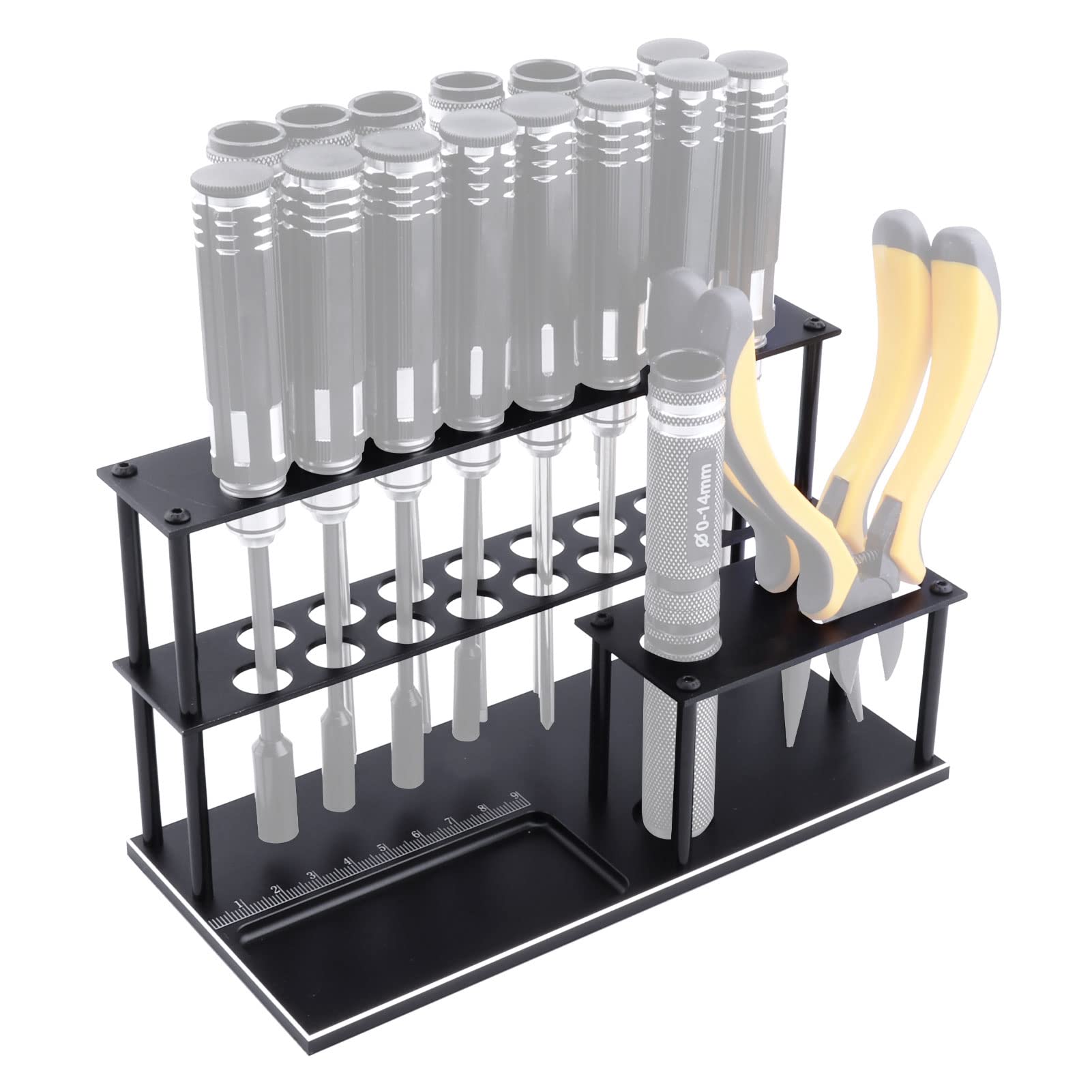 RC Screwdriver Organizer & Storage Rack - Durable Tool Stand for RC Tools Kit | Perfect for Workshop, Garage & Hobbyist Tool Organization