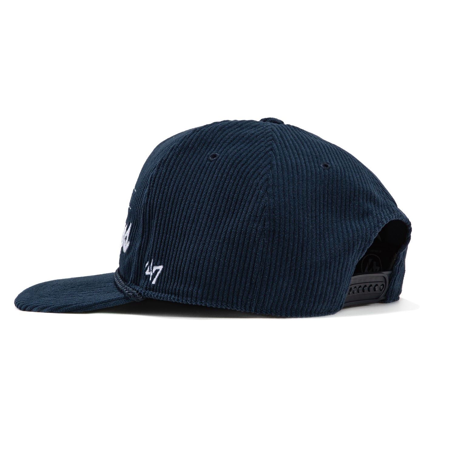 47 Brand Corduroy Dallas Cowboys Adjustable Snapback Hat - Navy Blue | Perfect for Football Games, Tailgating & Casual Wear
