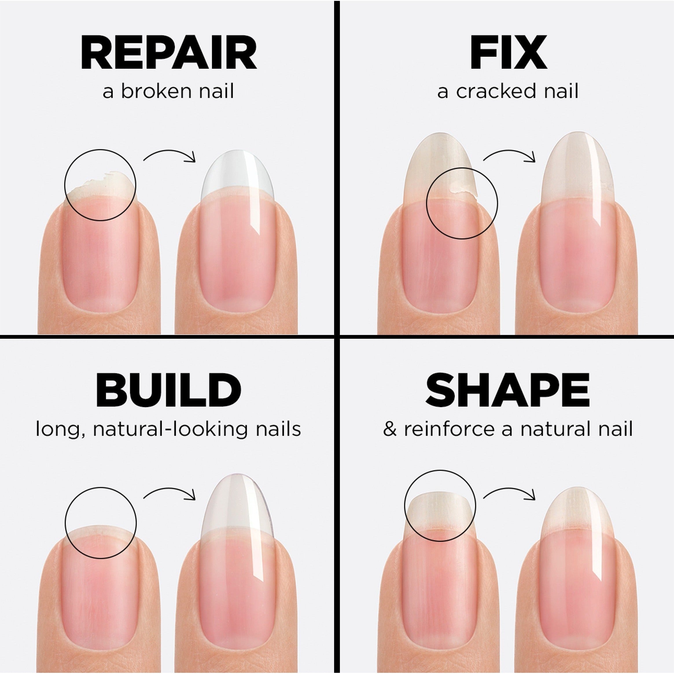 CND Plexigel System Kit with LED Lamp - Professional Nail Extension & Gel Polish Kit for Salon & Home Manicures - Perfect for DIY Nails, Spa Treatments & Nail Art Designs