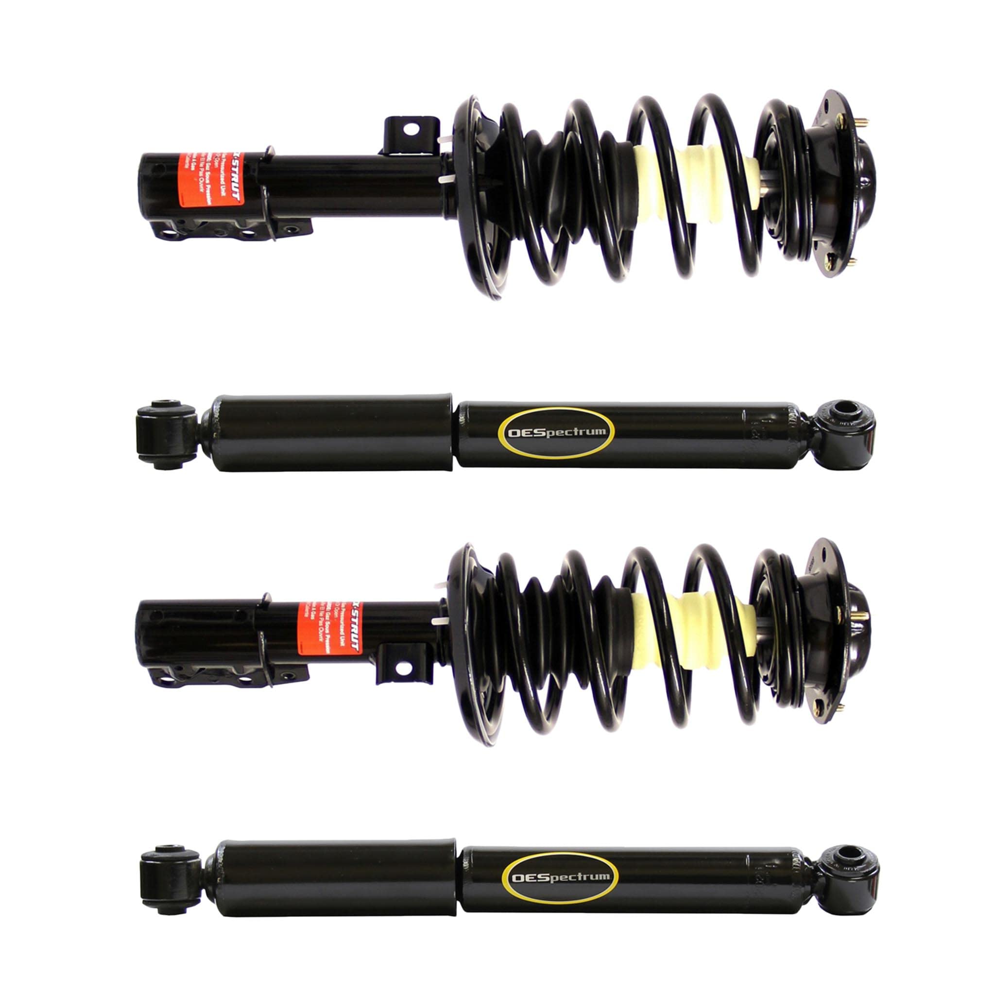 Monroe Front & Rear Shocks Struts for Chevy Classic Malibu 77-69250G4 - Premium Suspension Replacement Parts by BuyAutoParts | Perfect for Smooth Rides & Enhanced Handling on Highways & City Roads