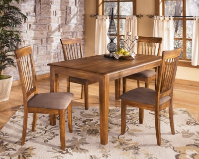 Berringer Dining Chairs Set of 2 - Modern Wooden Kitchen Chairs with Padded Seat - Perfect for Dining Room, Kitchen, Breakfast Nook & Small Spaces