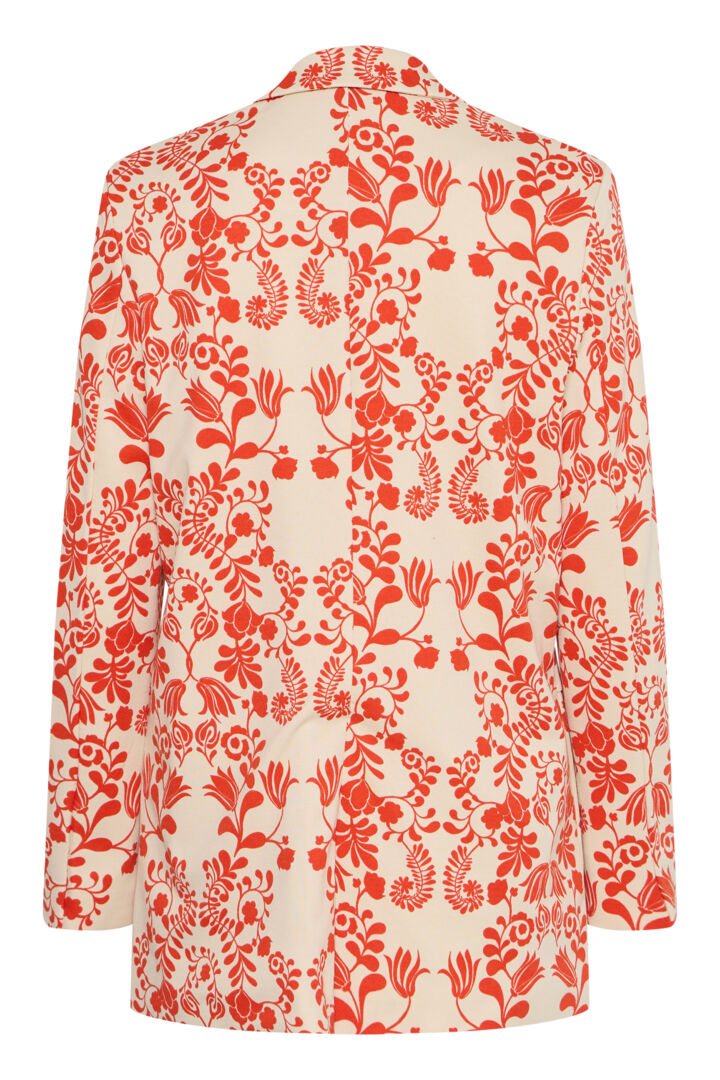 Stylish Lizzy Blazer with Fiesta Flower Print - Perfect for Office Wear, Business Meetings & Special Occasions