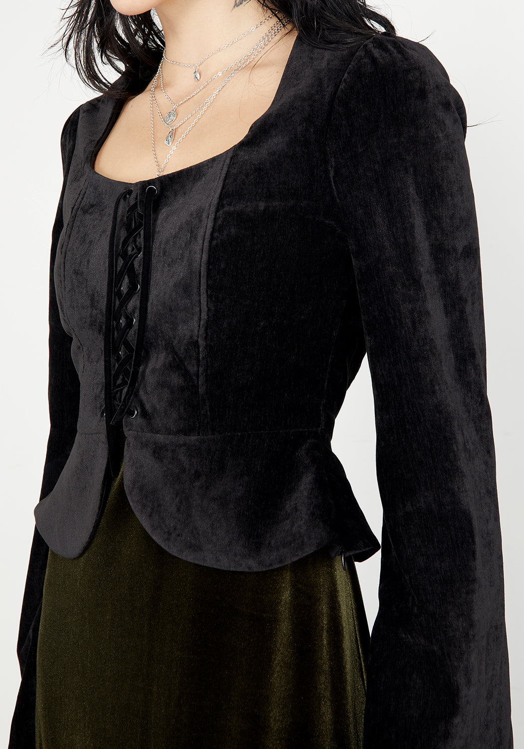 Grimm Lace Up Women's Tops - Stylish Casual & Party Blouse for Everyday Wear | Perfect for Dates, Office & Night Out
