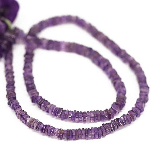 Natural Purple African Amethyst Smooth Square Box Cube Gemstone Loose Craft Beads Strand 16