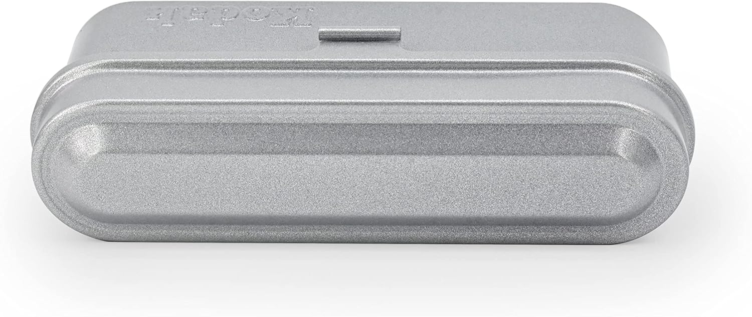 Kodak Steel 135mm Film Storage Case with Silver Lid & Body - Perfect for Film Protection & Organization at Home or Studio