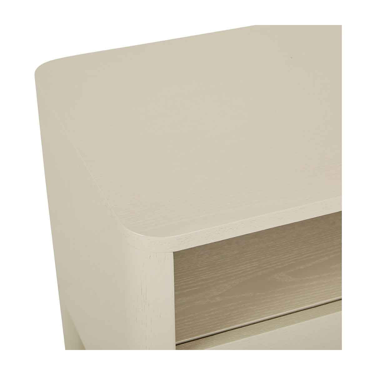 Modern Open Bedside Table - Minimalist Nightstand with Storage Shelf for Bedroom, Living Room & Office - Perfect for Small Spaces, Books, Alarm Clock & Decor