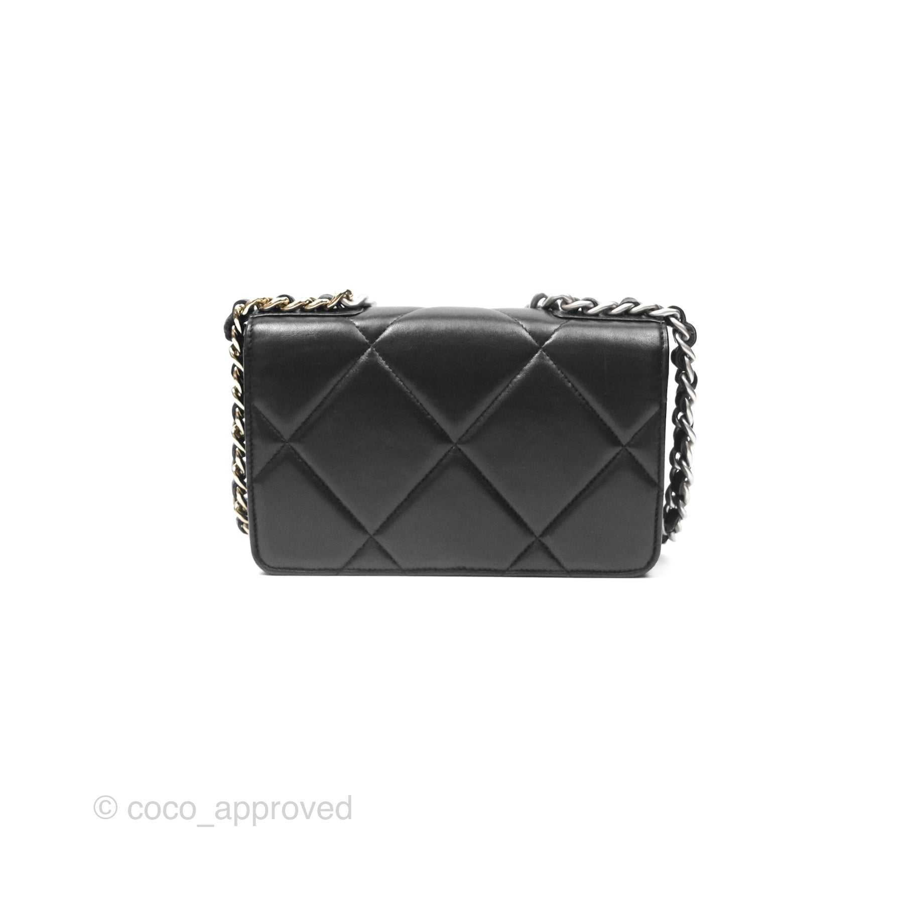 Chanel 19 Wallet on Chain WOC Black Mixed Hardware - Luxury Crossbody Bag for Women, Perfect for Evening Parties & Daily Use